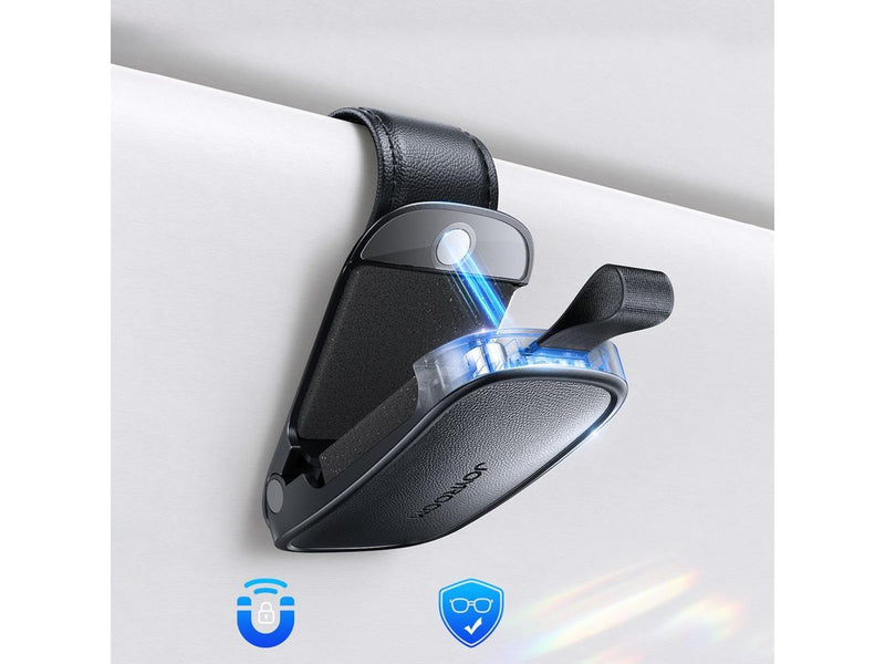 Joyroom JR-ZS511 Sun Visor Holder with Magnetic Clip - Black