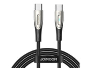 Joyroom Kabel Star-Light USB C zu USB-C SA27-CC5 / 100W / 1,2m (schwarz)