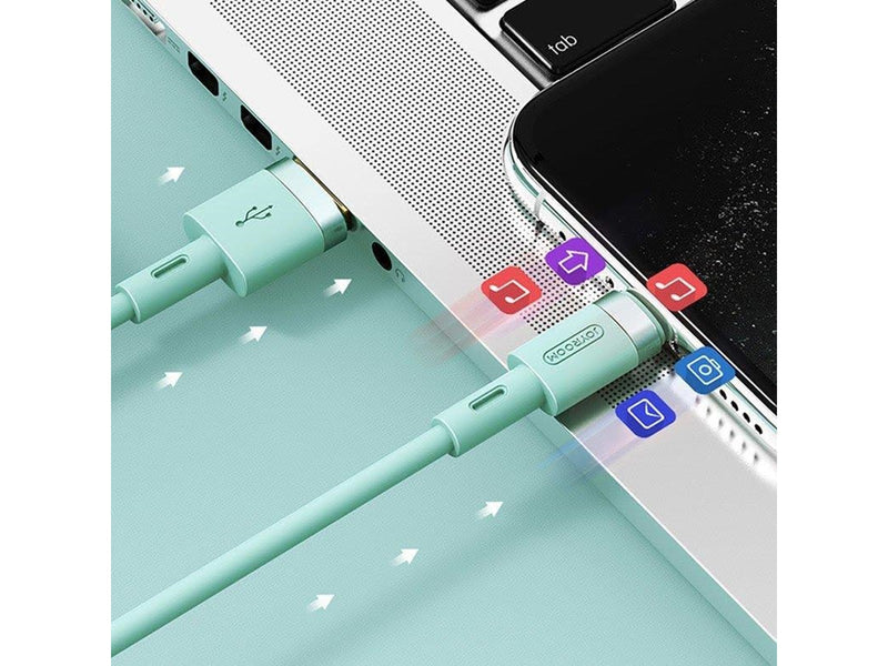 Joyroom Liquid Silicone Data Cable N2 USB-A / Lightning 2.4A 1.2m - White