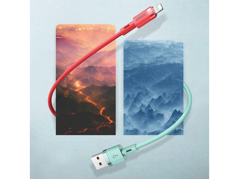 Joyroom Liquid Silicone Data Cable N2 USB-A / Lightning 2.4A 1.2m - White