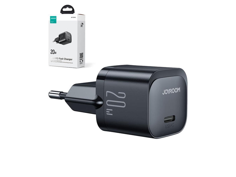 Joyroom Mini charger USB C 20W PD  JR-TCF02 - black