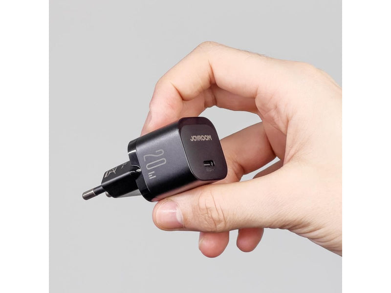 Joyroom Mini charger USB C 20W PD  JR-TCF02 - black