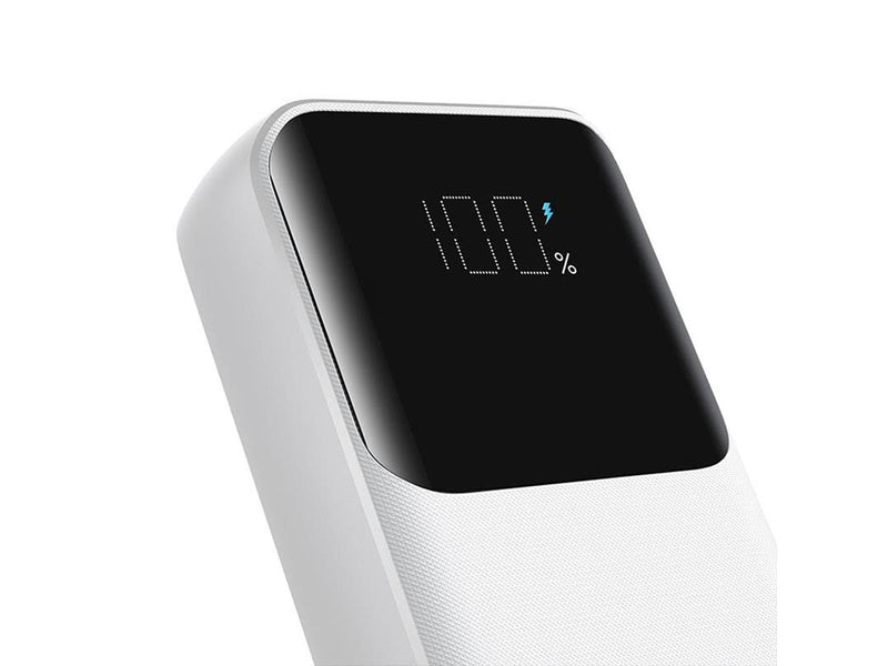 Joyroom Mini power bank with built-in cables JR-PBC06 30W 10000mAh - white - 10000 mAh