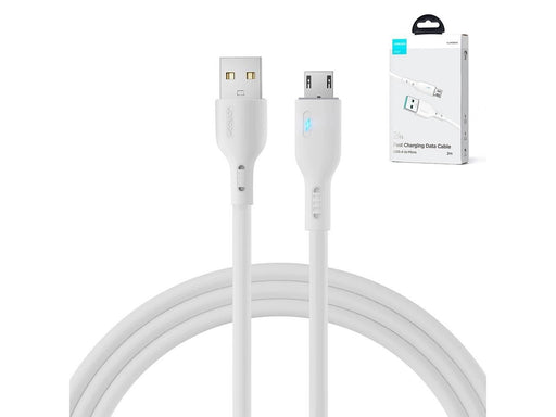 Joyroom Premium Series A13 USB-A / micro USB 2.4A 2m Cable - White