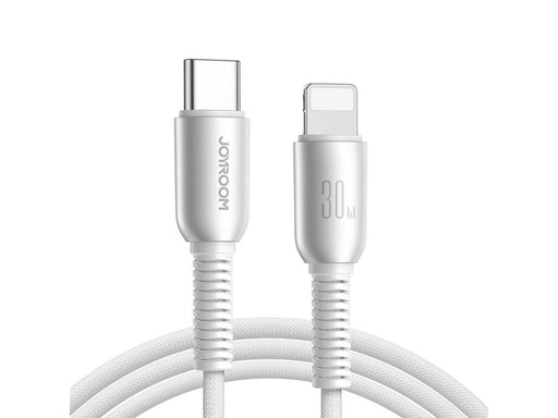 Joyroom S-A51 Cutting-Edge Series 30W USB-C - Lightning cable 1.2m - light gray