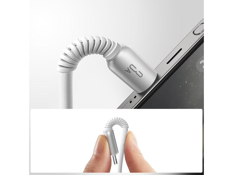 Joyroom S-A51 Cutting-Edge Series 3A USB-A - USB-C cable 1.2m - light gray