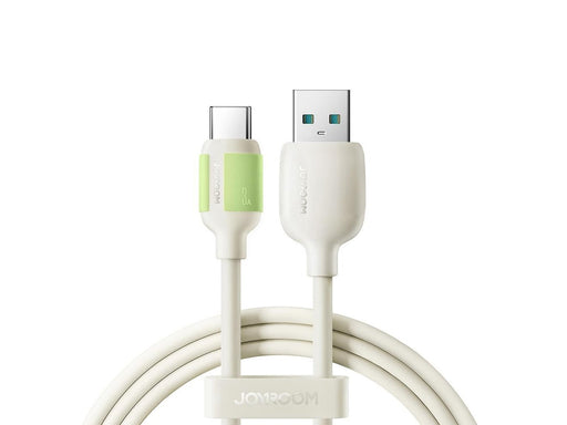 Joyroom S-A53 3A USB-A - USB-C Cable with Fluorescent Tip 1.2m - Beige