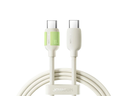 Joyroom S-A53 60W USB-C Cable - USB-C with fluorescent tip 1.2 m - beige