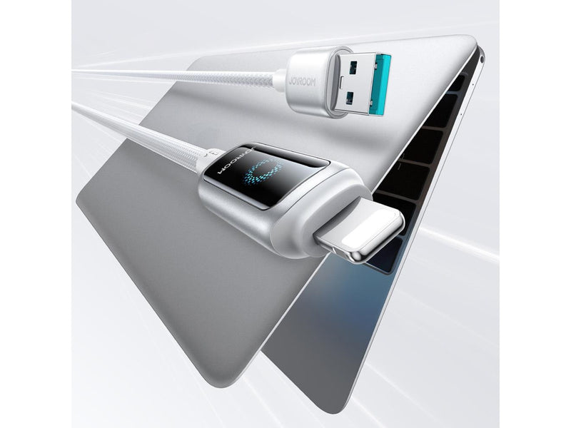Joyroom S-A55 StarFlight 3A USB-A - Lightning cable 1.2m - white