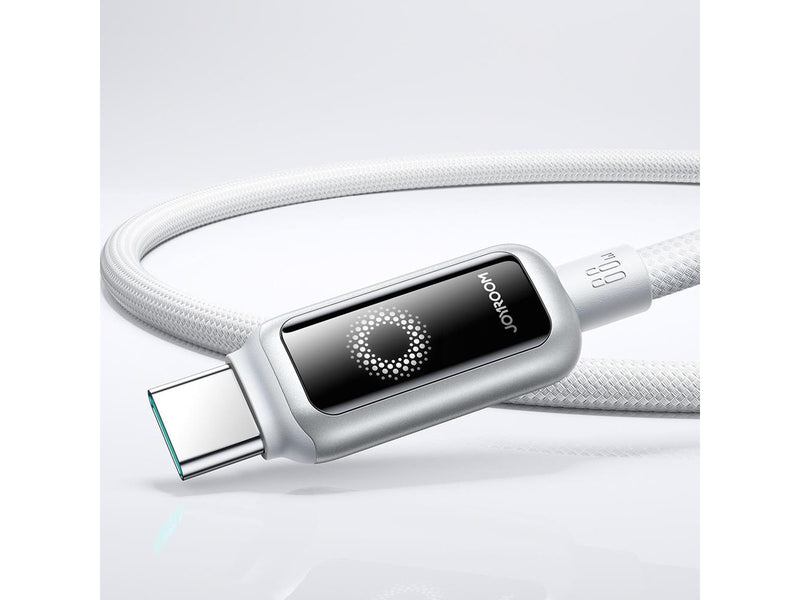 Joyroom S-A55 StarFlight 66W USB-A - USB-C Cable 1.2m - White