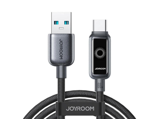Joyroom S-A55 StarFlight 66W USB-A - USB-C cable 1.2m - black