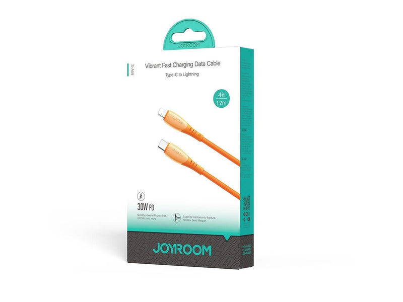 Joyroom S-A59 Vibrant Series 30W USB-C - Lightning cable 1.2m - orange