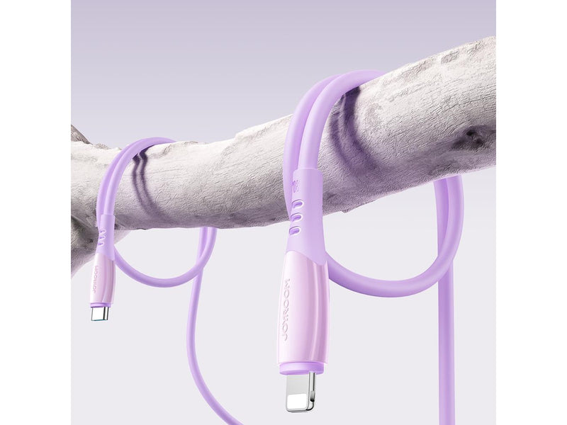 Joyroom S-A59 Vibrant Series 30W USB-C - Lightning cable 1.2m - purple