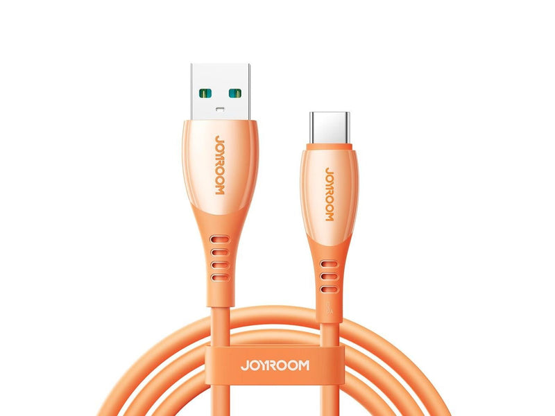 Joyroom S-A59 Vibrant Series 3A USB-A - USB-C Cable 1.2m - Orange