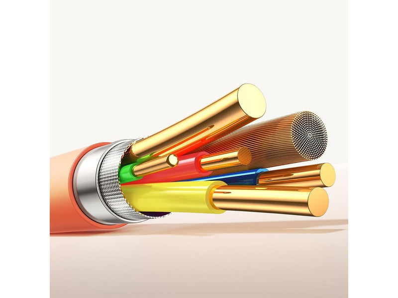 Joyroom S-A59 Vibrant Series 3A USB-A - USB-C Cable 1.2m - Orange