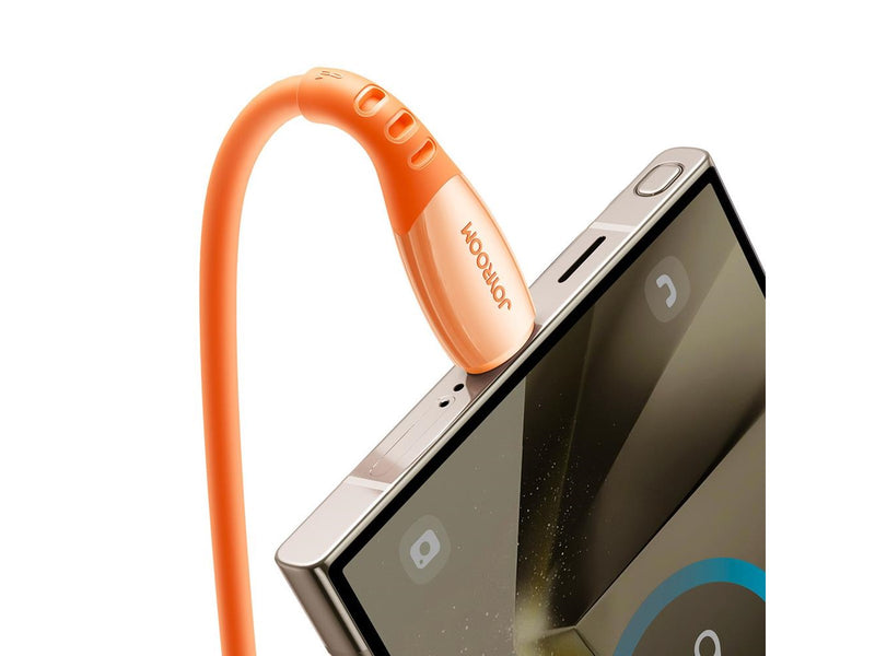 Joyroom S-A59 Vibrant Series 3A USB-A - USB-C Cable 1.2m - Orange