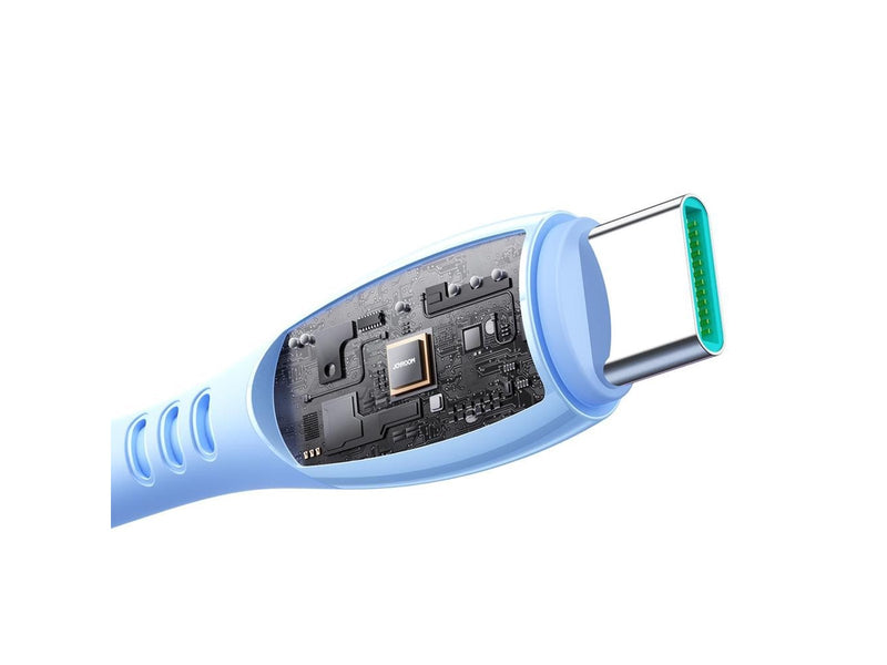 Joyroom S-A59 Vibrant Series 3A USB-A - USB-C cable 1.2m - blue