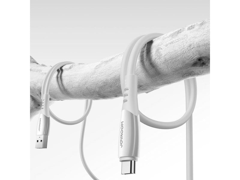 Joyroom S-A59 Vibrant Series 3A USB-A - USB-C cable 1.2m - white