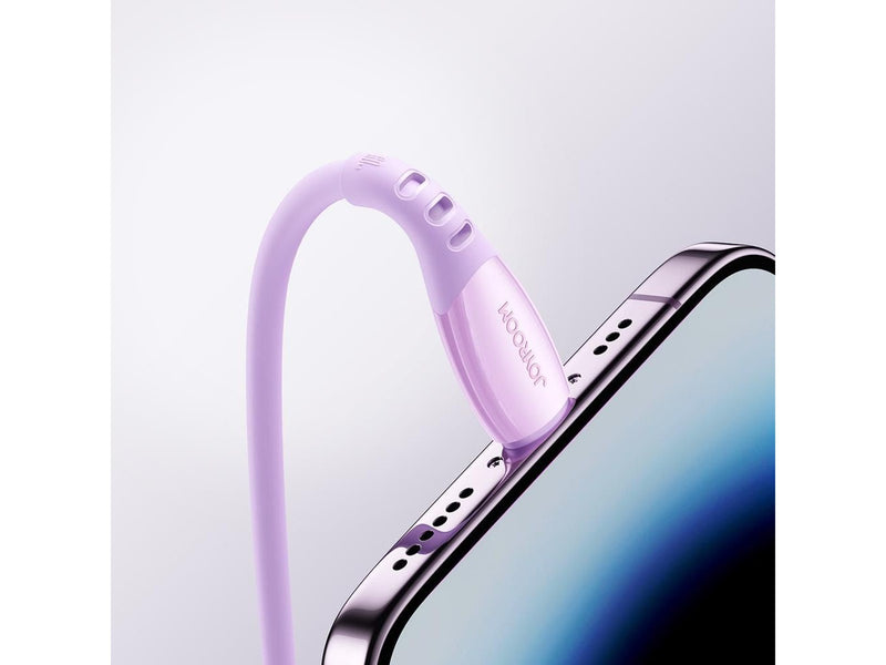 Joyroom S-A59 Vibrant Series 60W USB-C - USB-C Cable 1.2m - Purple
