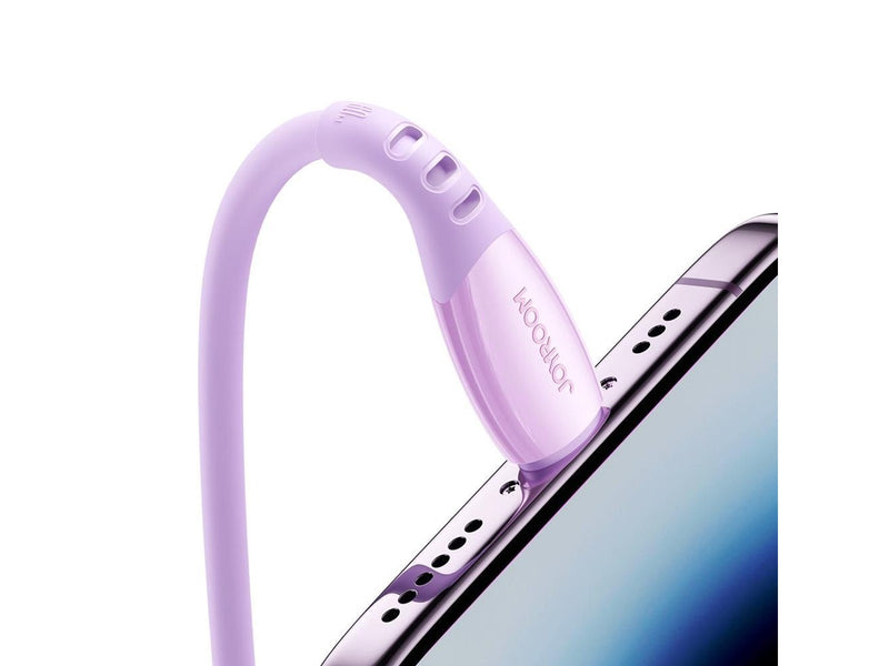 Joyroom S-A59 Vibrant Series 60W USB-C - USB-C Cable 1.2m - Purple