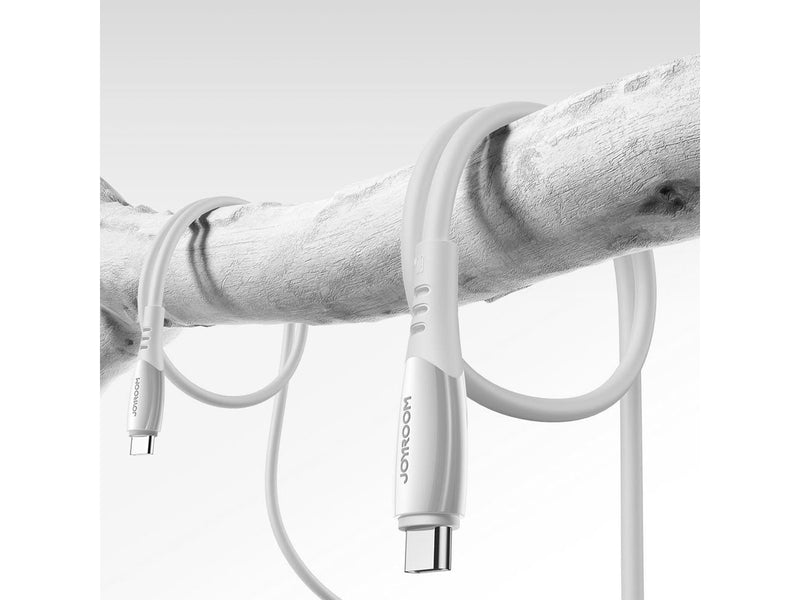 Joyroom S-A59 Vibrant Series 60W USB-C - USB-C Cable 1.2m - White