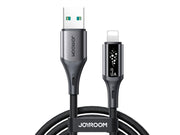 Joyroom S-A60 StarTalk 3A USB-A - Lightning cable 1.2 m - black