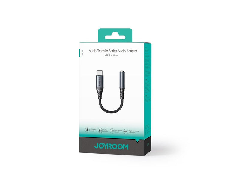 Joyroom  SY-C01 USB-C DAC adapter to 3.5 mm mini jack - black
