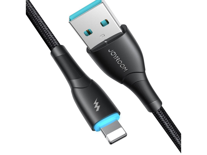 Joyroom Starry Series SA32-AL3 3A USB-A / Lightning cable 1m - black