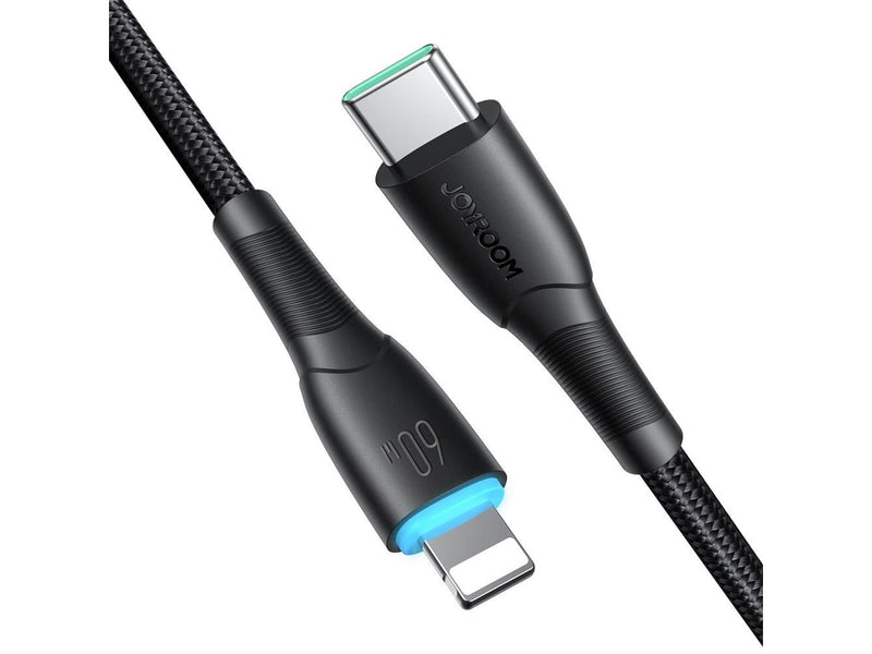 Joyroom Starry Series SA32-CC3 USB-C / USB-C cable 60W 1m - black
