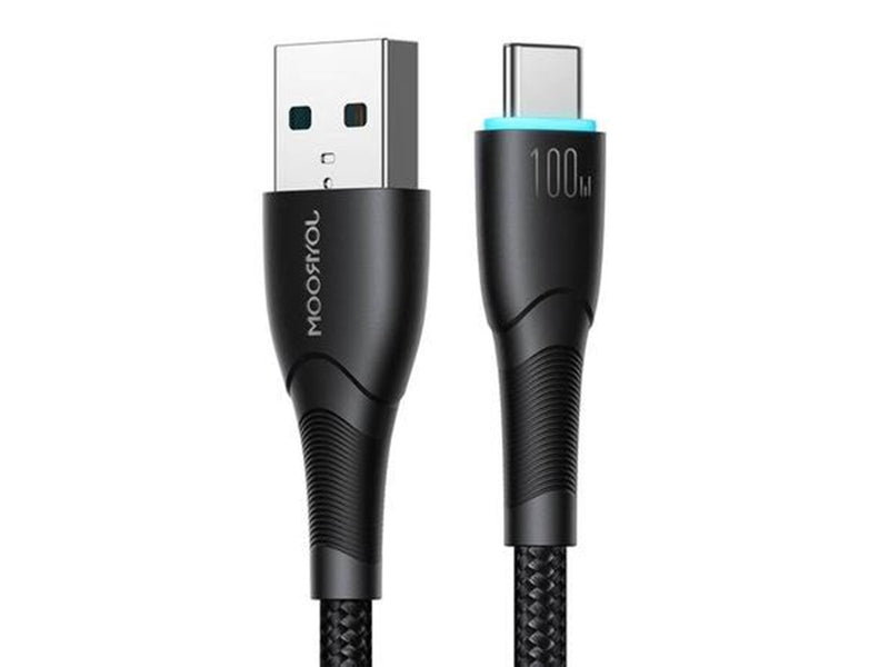 Joyroom  Starry series SA32-AC6 100W USB-A / USB-C cable 1m - black
