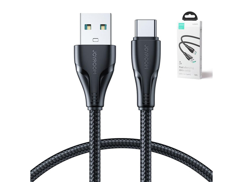 Joyroom Surpass Series A11 USB-A / USB-C 3A Cable 1.2 m - Black
