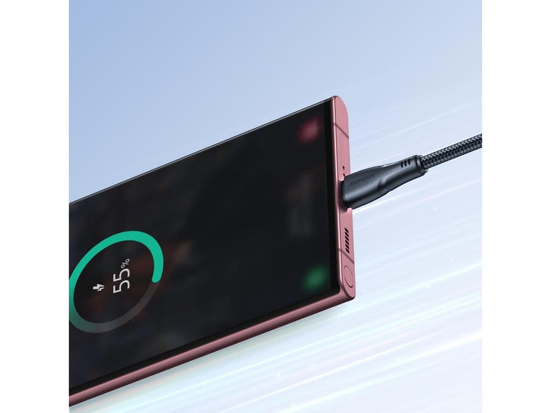 Joyroom Surpass Series A11 USB-A / USB-C 3A cable 0.25 m - black
