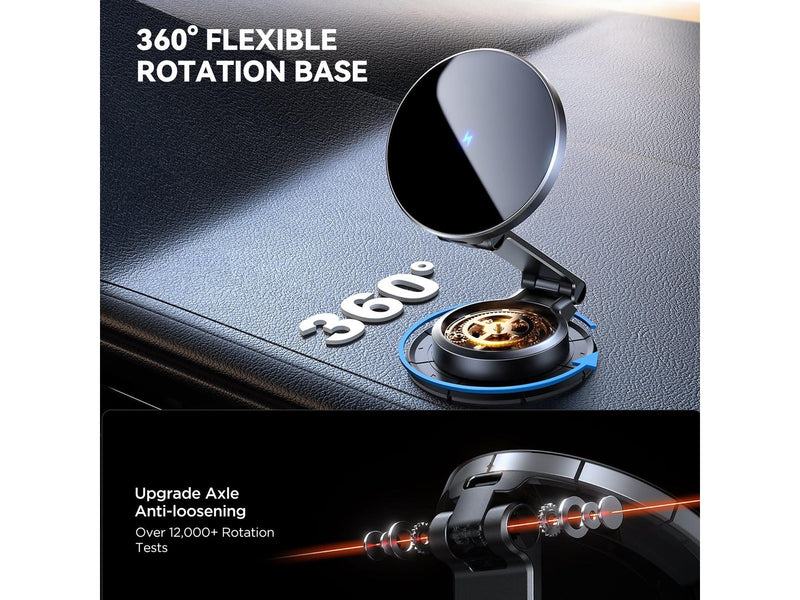 Joyroom magnetic car charger JR-ZS408 (black)