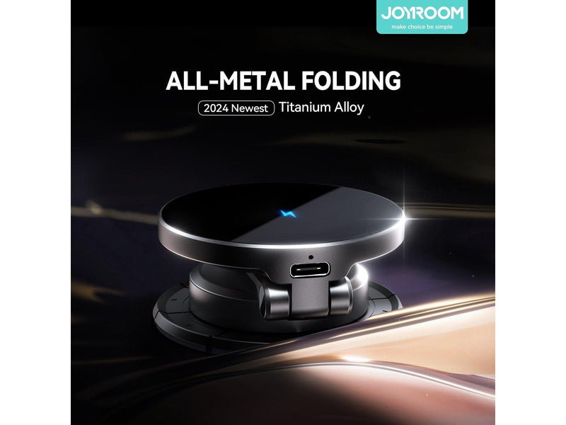 Joyroom magnetic car charger JR-ZS408 (black)
