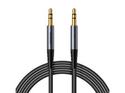 Joyroom stereo audio cable AUX 3.5 mm mini jack 1.2m black (SY-A08)