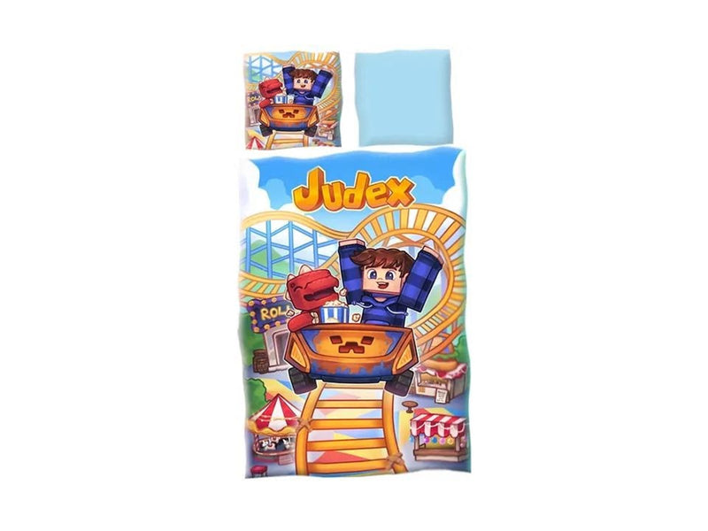 Judex - Dino Bedding Set - 140 x 200 cm - Kissen