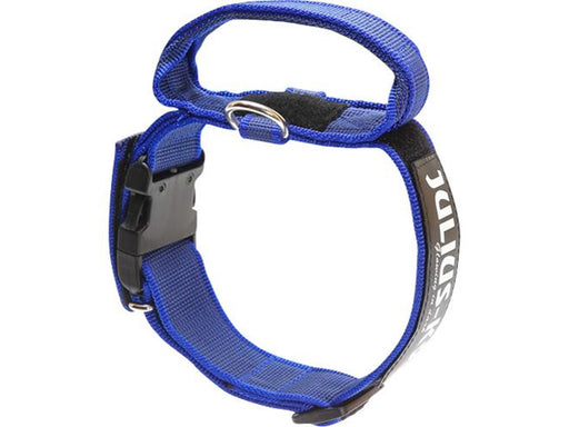 Julius-K9 C&G - Super-grip collar.with handle blue/grey 50mm/47-67cm