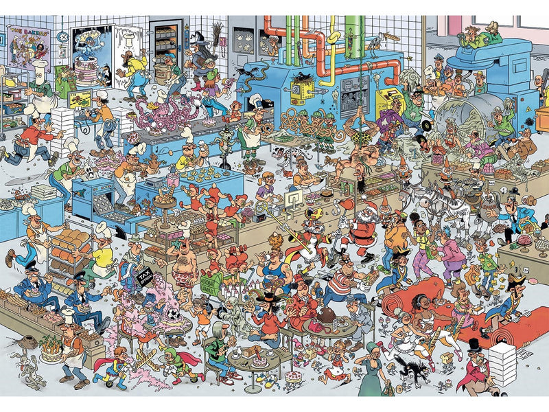 Jumbo Jan van Haasteren Jigsaw Puzzle The Bakery - 2000 pcs. 2D Puzzles