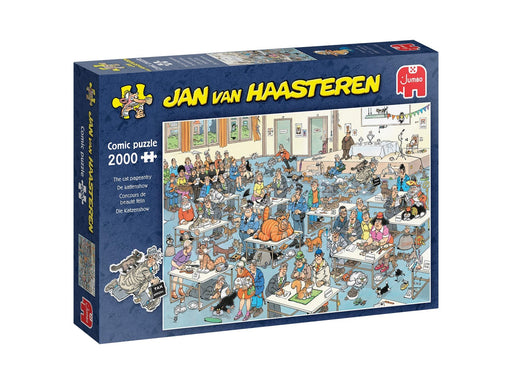 Jumbo Jan van Haasteren Jigsaw Puzzle - The Cat Show 2000 pcs. 2D Puzzles