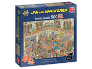 Jumbo Jan van Haasteren Jigsaw Puzzle - The Library - 500 XL pcs. 2D Puzzles