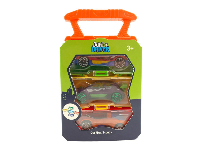 Junior Driver Car with Display Box 3-Pack