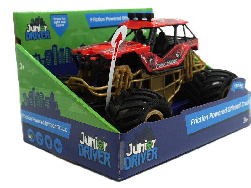 Junior Driver Friction truck Offroad light and sou