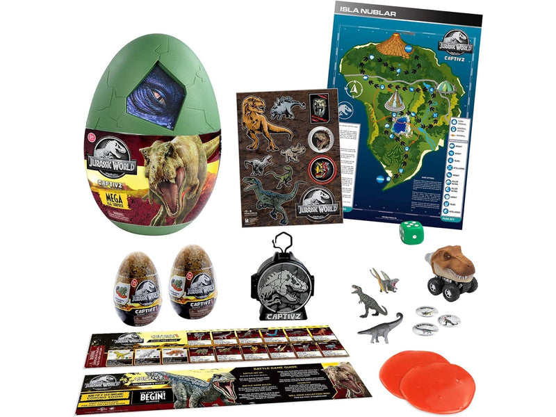 Jurassic World Captivz Clash Edition Mega Egg