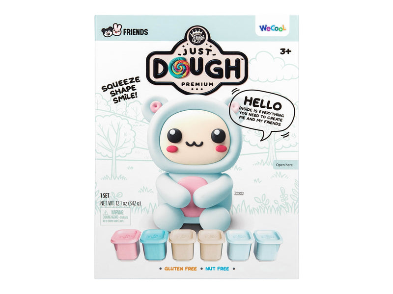Just Dough Bear Character Pack Soft Elegance