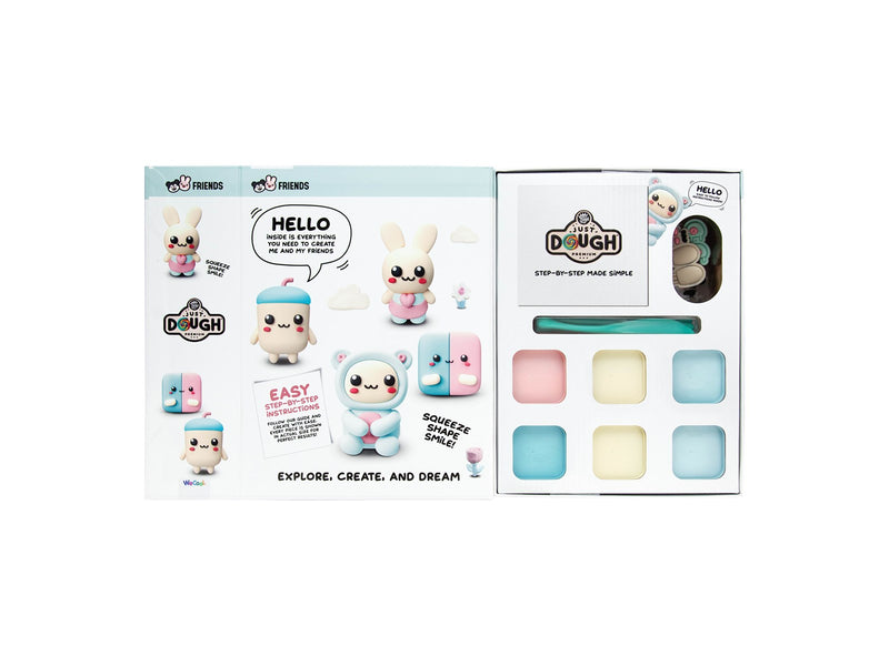 Just Dough Bear Character Pack Soft Elegance