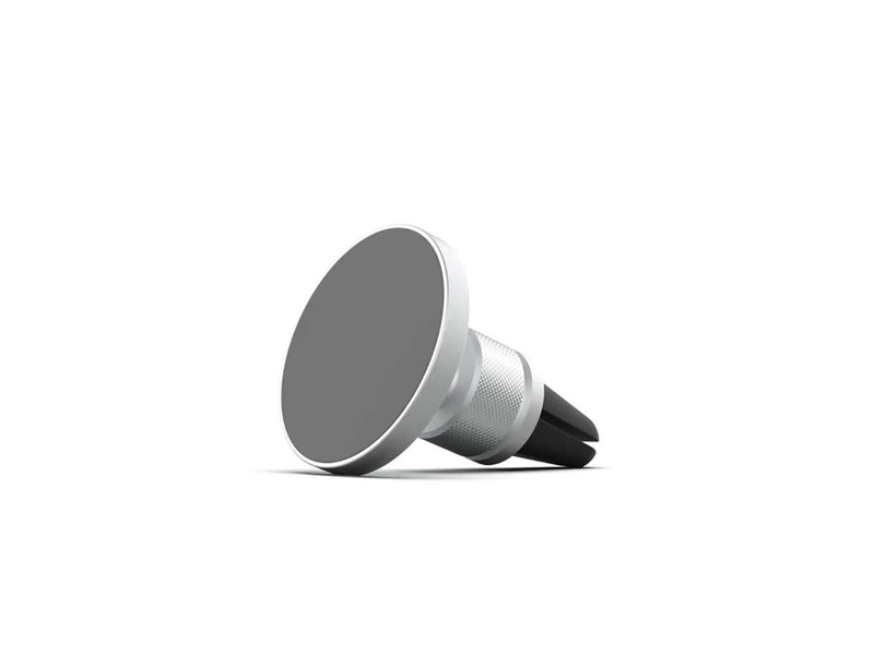 Just Mobile AluDisc Go - Omni-Directional Magnetic Aluminum Car Mount (vent insert & dashboard base included)