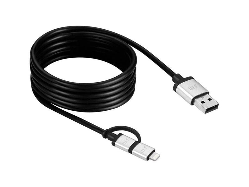 Just Mobile JustMobile AluCable Duo USB cable 1.5m