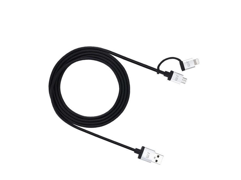 Just Mobile JustMobile AluCable Duo USB cable 1.5m