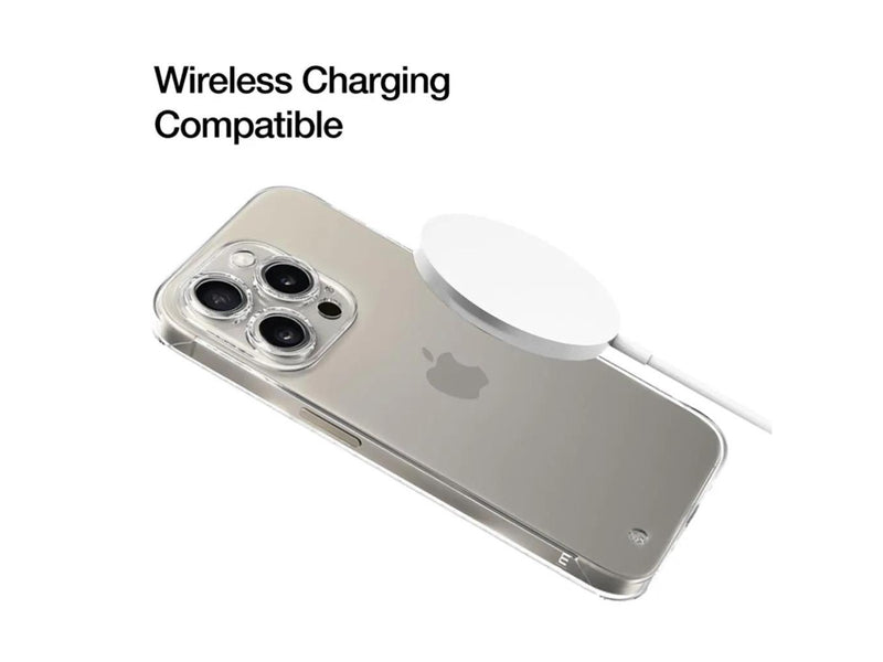 Just Mobile TENC™ [Slim Fit] for iPhone 15 Pro - Crystal