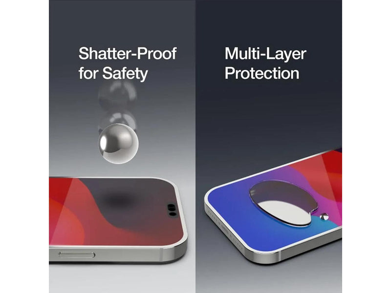 Just Mobile Xkin™ 3D Tempered Glass for iPhone 15 Plus